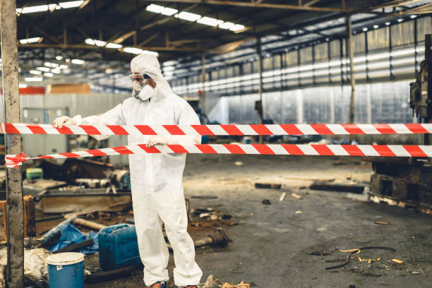 Professional Drug Lab Cleanup technician working in Ithaca, NY